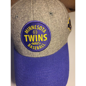 Vintage Minnesota Twins Wool Maverick Baseball Adjustable Hat Snap Back New